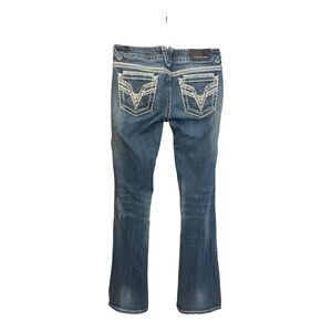 Vigors The Dublin Boot Cut Y2K Low Rise Medium Wash Jeans Size 27/33 KD1